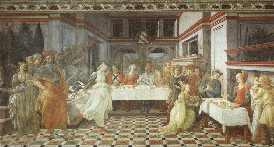 Fra Filippo Lippi Herod's Feast